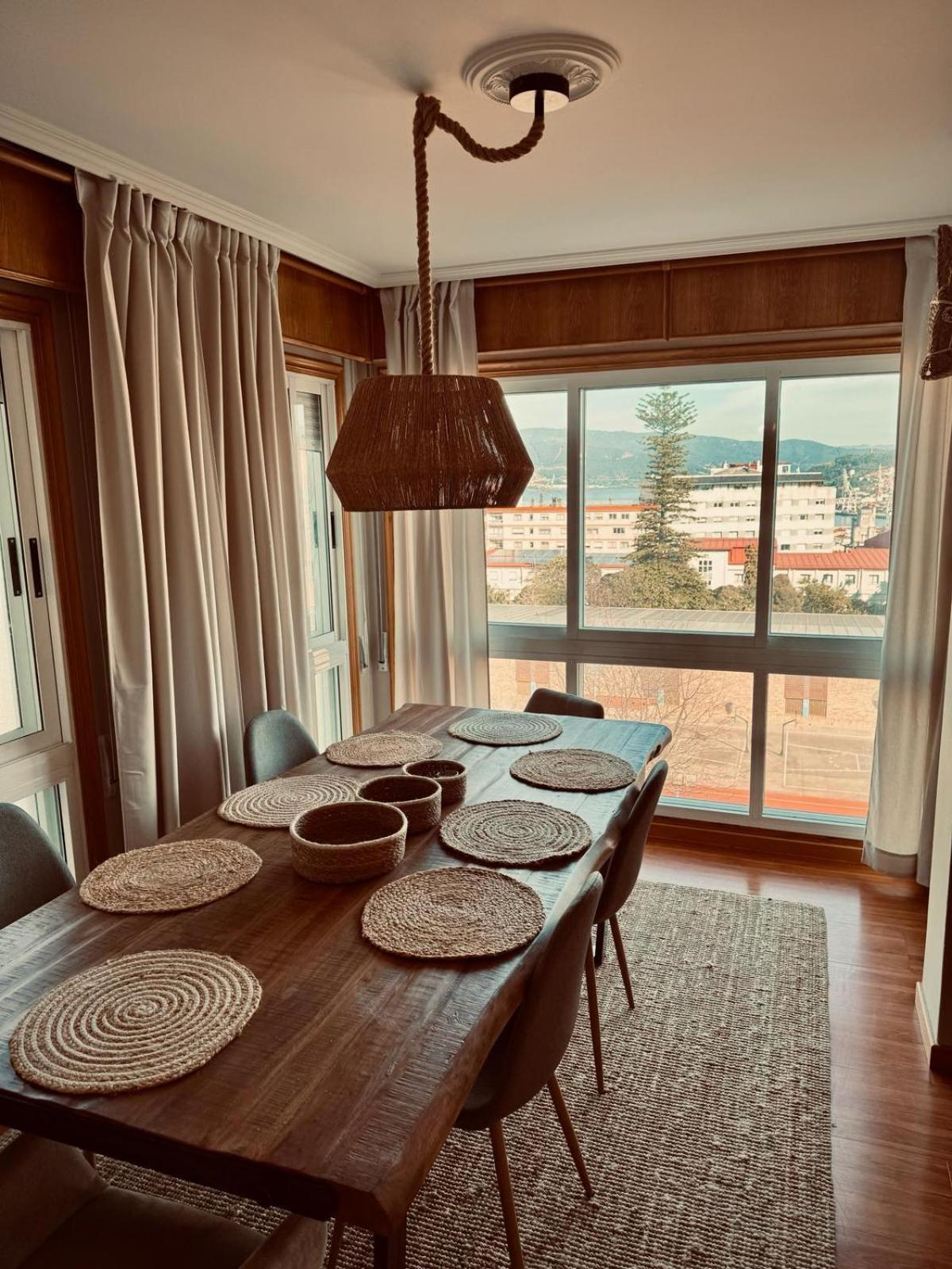 Moderno Apartamento Con Vistas A La Ria De Vigo Kültér fotó